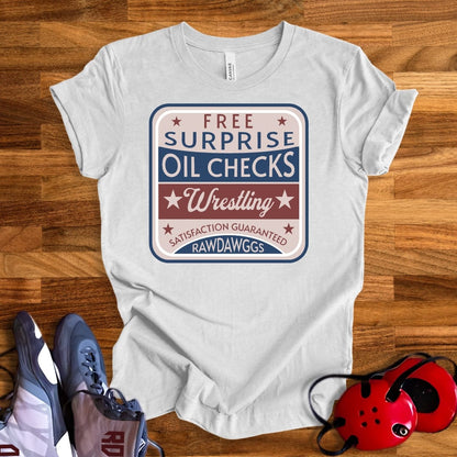 Free Oil Checks T-Shirt