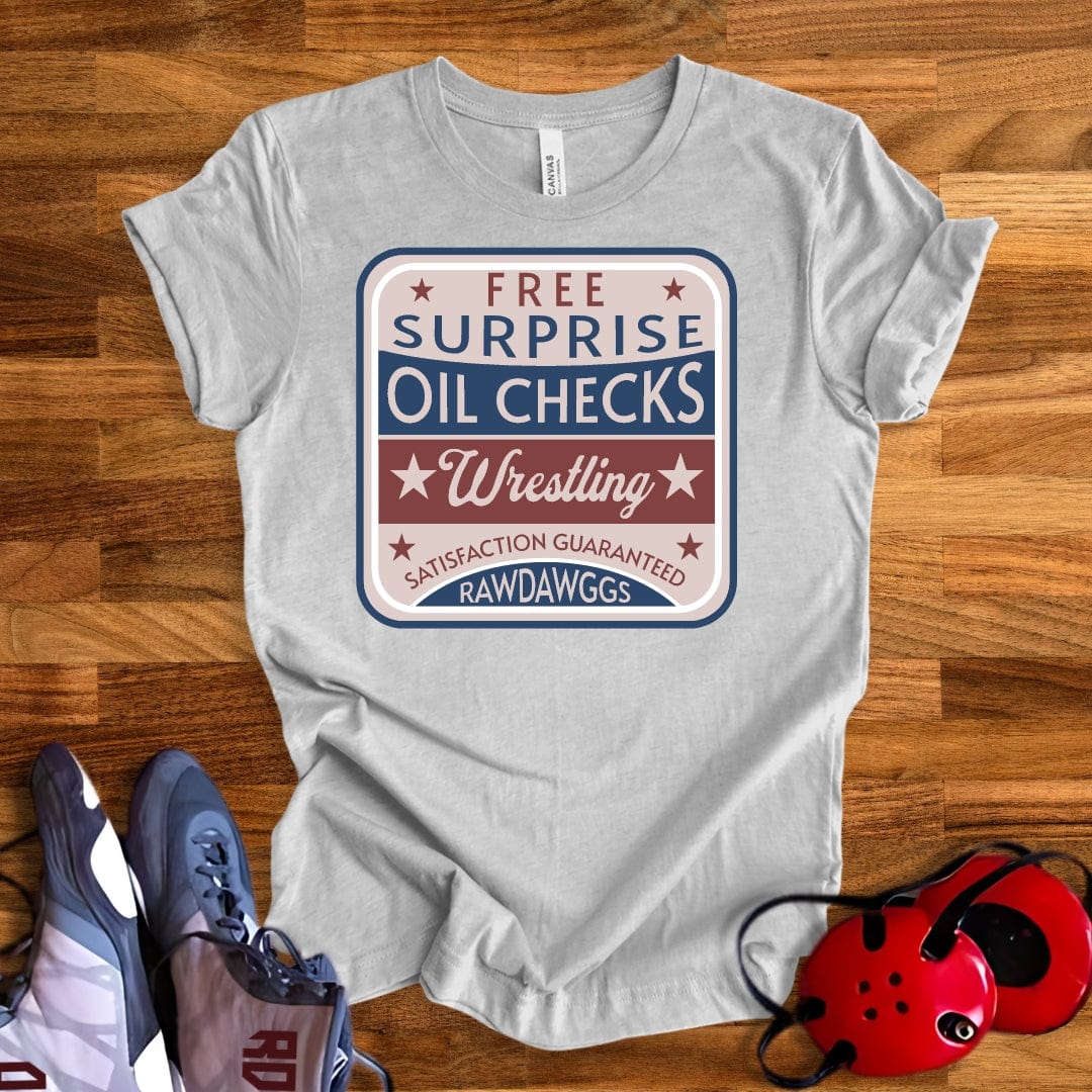 Free Oil Checks T-Shirt