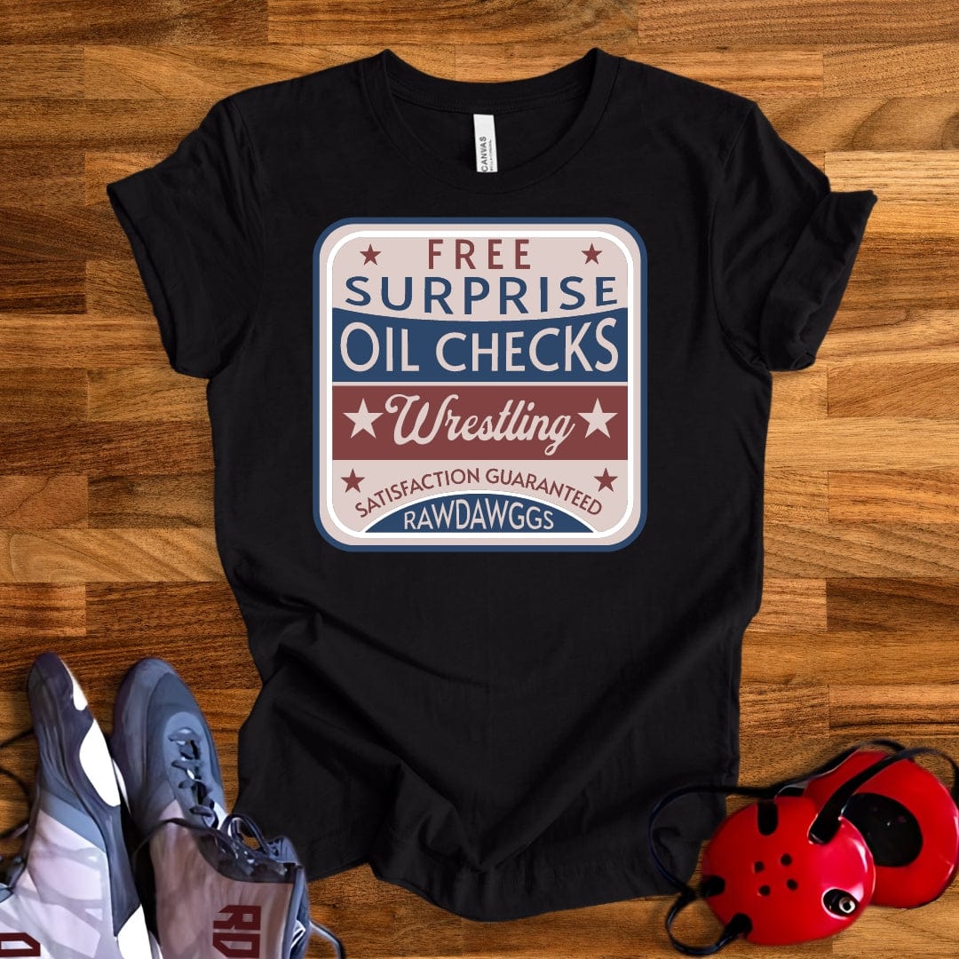 Free Oil Checks T-Shirt