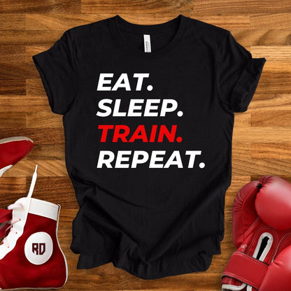 Eat Sleep Train Repeat T-Shirt