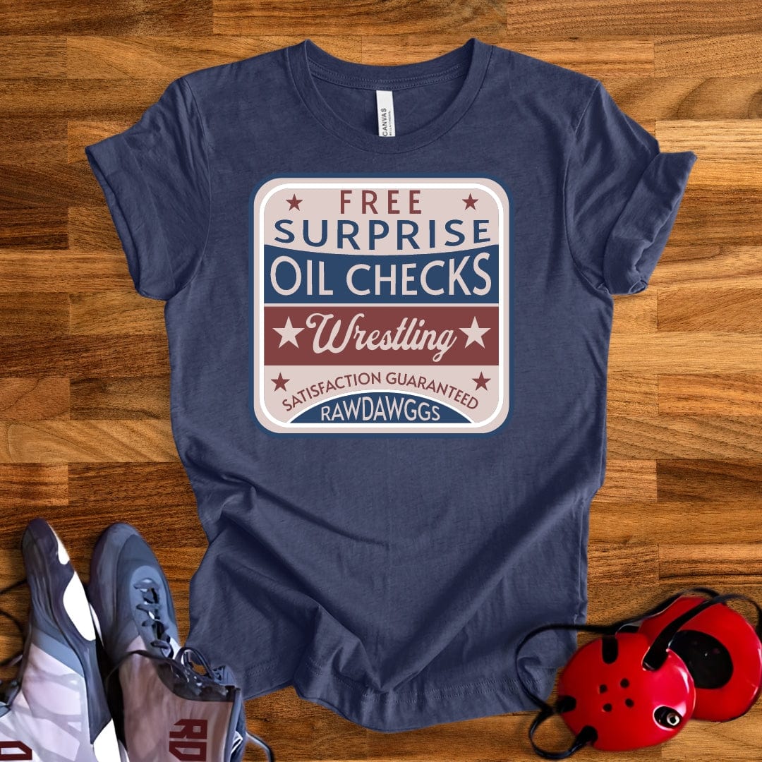 Free Oil Checks T-Shirt