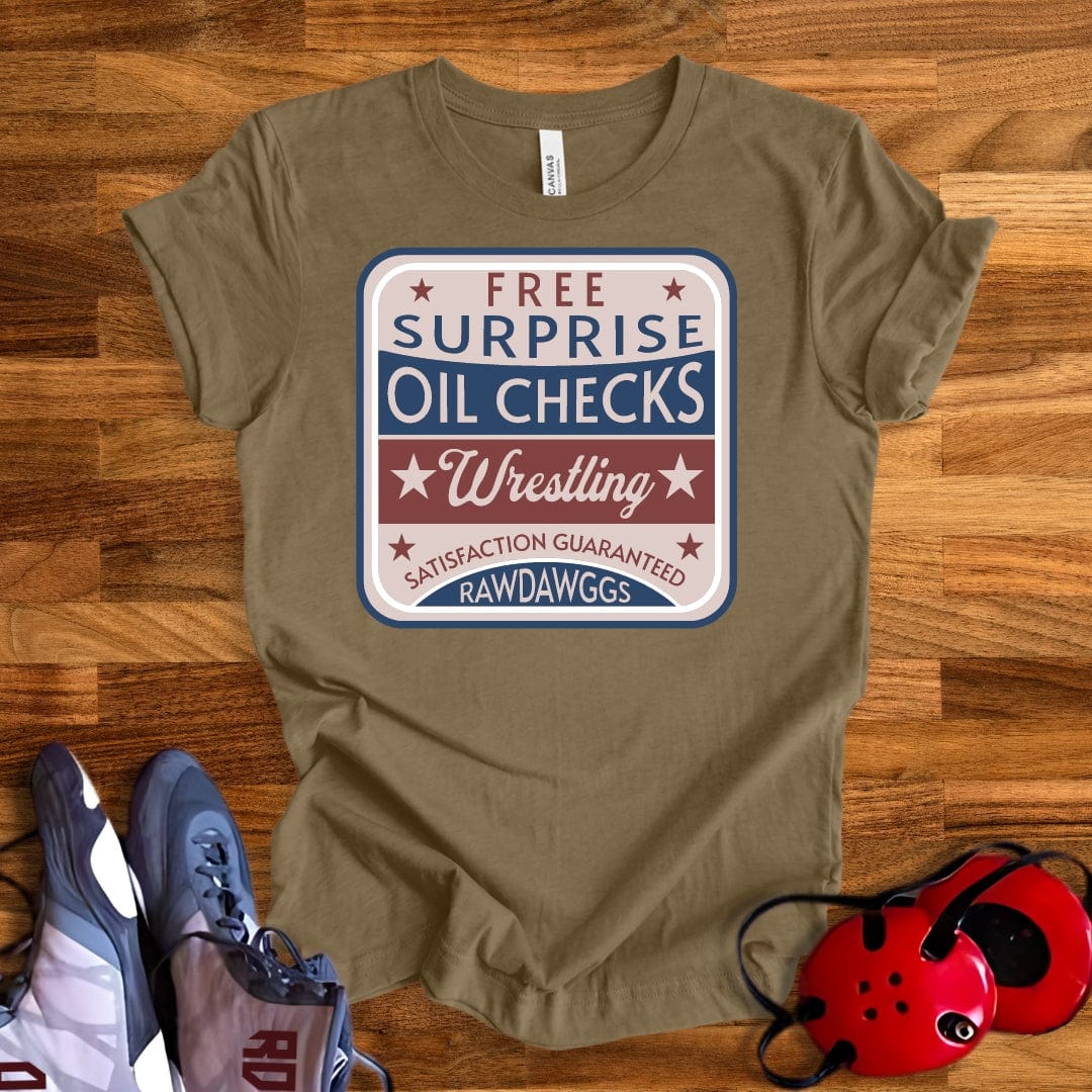 Free Oil Checks T-Shirt