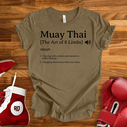 Muay Thai Definition T-Shirt